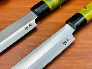 Keukenmes - Burja - Handgemaakt Japans staal Japans-stijl
