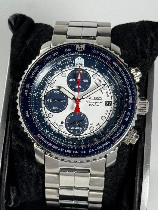 Seiko - Flightmaster Chronograph 200M - Sans prix de réserve, Bijoux, Sacs & Beauté, Montres | Anciennes | Antiquités