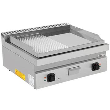 Bak-/Grillplaat | 700 SERIE | Elektrisch | Glad/Gegroefd, Verzenden, Nieuw in verpakking