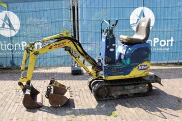 Veiling: Minigraver Ammann Yanmar SV05 Diesel 5kW 2004 (Marg, Ophalen