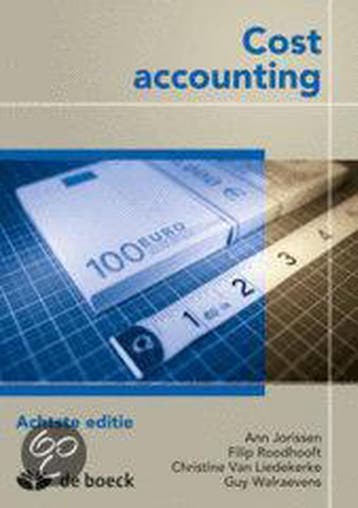 Cost accounting 9789045541402 Jorissen, Verzenden, Jorissen