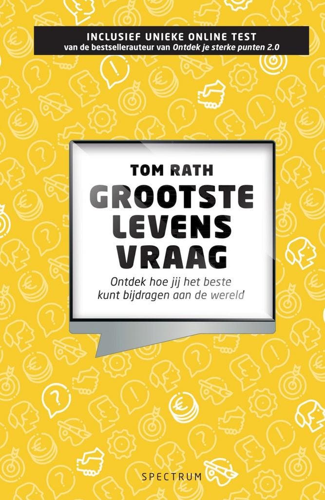 Grootste levensvraag (9789000371525, Tom Rath), Boeken, Psychologie, Nieuw, Verzenden