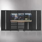 Datona Werkplaatsinrichting PREMIUM met eiken werkblad 385, Doe-het-zelf en Bouw, Ophalen of Verzenden, Nieuw