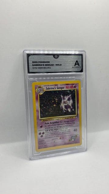 Pokémon - 1 Graded card - Sabrinas Gengar 14 Foil - GG -, Nieuw