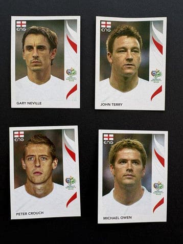 2006 Panini Germany 2006 World Cup, Euro 2012 Ronaldo,, Nieuw
