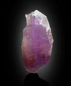 Cristal naturel de kunzite rose (spodumène) – grand à double