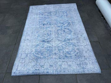 B2B Carpets - Bleu-vert vintage - Tapis - 230 cm - 155 cm