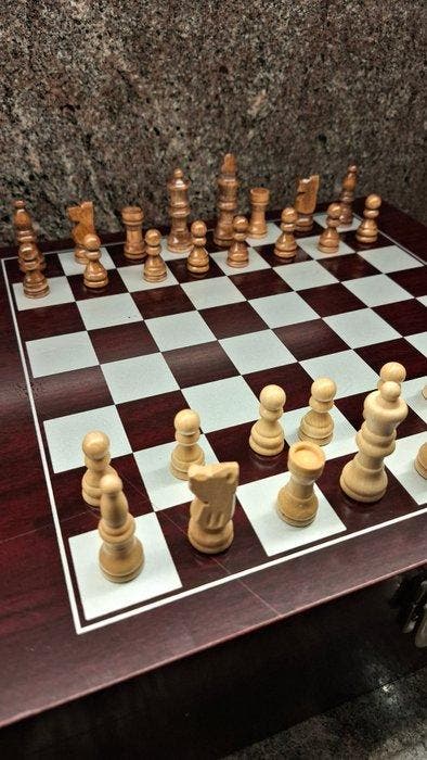 Jeu déchecs - Bois, métal, Maison & Meubles, Maison & Meubles | Autre