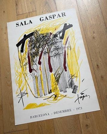 Antoni Tapies - Antoni Tàpies – Sala Gaspar, Barcelona –