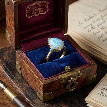 Zonder minimumprijs - Ring - 14 karaat Zilver, Geel goud -