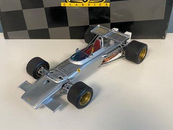 Exoto 1:18 - Model raceauto - Ferrari 312 B aluminium, Hobby en Vrije tijd, Nieuw