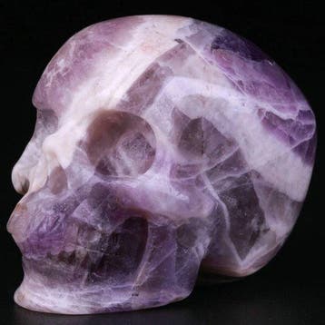 93g Dream Chevron Amethyst – Druzy-Blick, fasen-sprong,, Verzamelen