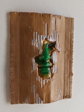 Salvatore Alibrio - Wrapping - verde-oro