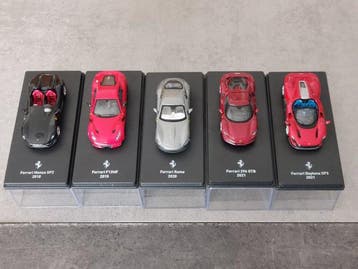 ferrari, Hot Wheels, Matchbox, Majorette, Tomica 1:64 -, Nieuw