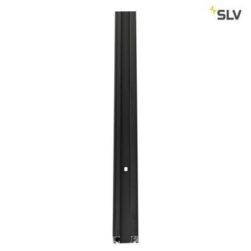SLV 1-Fase spanningsrail 230 Volt opbouw zwart 1 meter, Verzenden, Nieuw, Metaal