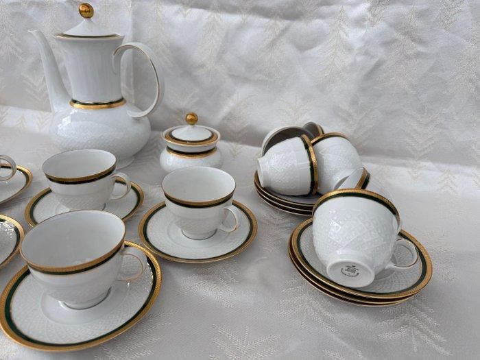 Bavaria - Seltmann Weiden - Koffie- en theeservies (24) -, Antiek en Kunst, Antiek | Meubels | Tafels