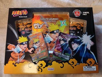 Cicaboom Box - NARUTO MYTOS + BOSTER PACK + ALBUM KONOHA