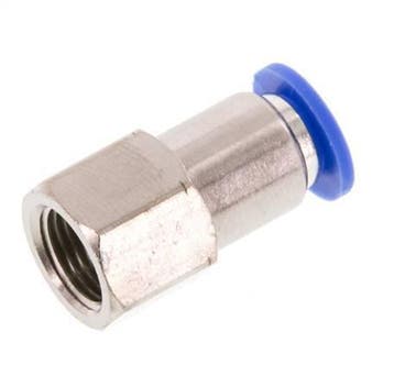 Raccord enfichable 6mm x G1/8 avec filets femelles, Bricolage & Construction, Verzenden