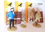 Tintin - 3 Figuren editionsmoulinsart - compleet met boek