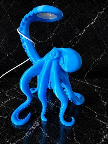 Tafellamp - ABS - Octopus-lamp –