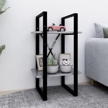 vidaXL Boekenkast met 2 schappen 40x30x70 cm bewerkt hout, Verzenden