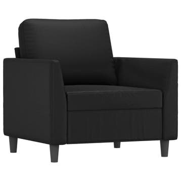 Fauteuil 60 cm zwart - Stijlvolle eyecatcher voor je zith..., Verzenden, 75 tot 100 cm, Zo goed als nieuw, 75 tot 100 cm