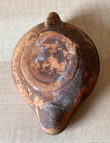 Oud-Romeins, Keizerrijk Terracotta olielamp (Zonder
