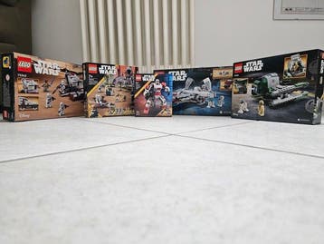 Lego Set - Star Wars - 75448, 75372, 75360, 75342 e 75402, Nieuw