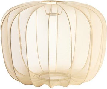 2dekans | Light & Living - kap - Plumeria - beige - textiel, Ophalen of Verzenden, Nieuw