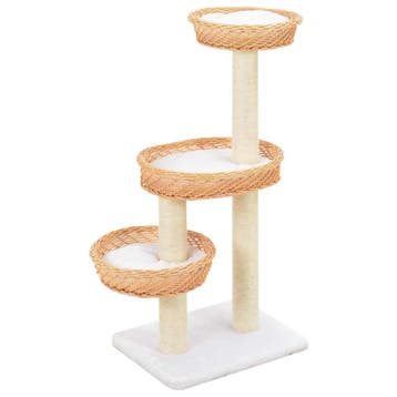 vidaXL Kattenkrabpaal met sisal krabpaal natuurlijk, Dieren en Toebehoren, Verzenden, Nieuw