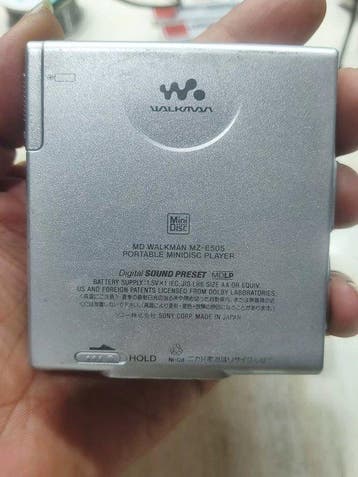 Sony - MZ-E505 Draagbare minidisc-speler, Nieuw