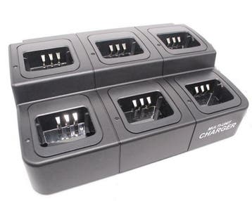Multilader voor kenwood portofoons 6 vakslader, Telecommunicatie, Portofoons en Walkie-talkies, Verzenden, Nieuw, Accessoires