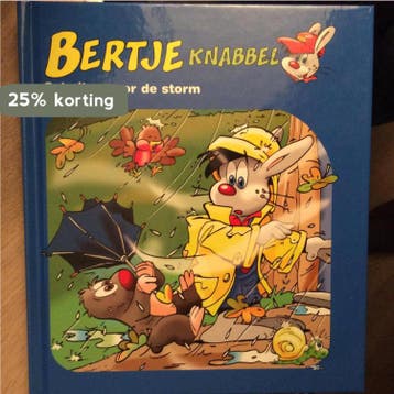 Bertje Knabbel deel 2 Schuilen voor de storm 0087177960252, Boeken, Verzenden, Gelezen