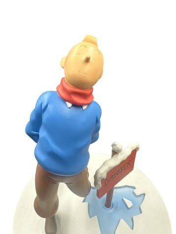 Statuette Leblon Delienne - Tintin - Tintin danger