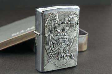 Zippo - Harley-Davidson Eagle Emblem - Zakaansteker - metaal, Nieuw