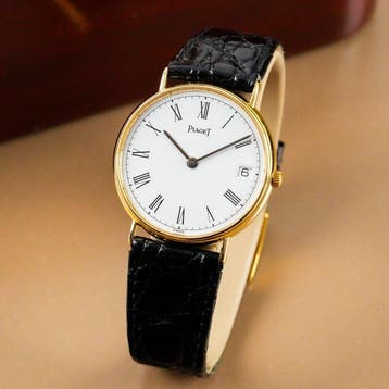 Piaget - 18K Yellow Gold Classic Ultra Thin - 15068 - Homme