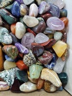 Cristaux polis Big Lot HQ - différents minéraux 22 - 42 mm, Collections