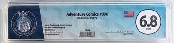 Adventure Comics #396 - EGC 6.8 - 1 Graded comic - Eerste
