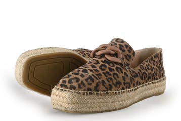 Manfield Espadrilles in maat 41 Panter, Vêtements | Femmes, Chaussures, Verzenden, Espadrilles