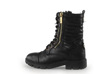 Cruyff Veterboots Meisjes in maat 32 Zwart, Verzenden, Jongen of Meisje, Schoenen, Zo goed als nieuw