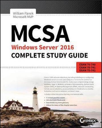 MCSA Windows Server 2016 Complete Study Guide 9781119359142, Verzenden, Gelezen, William Panek