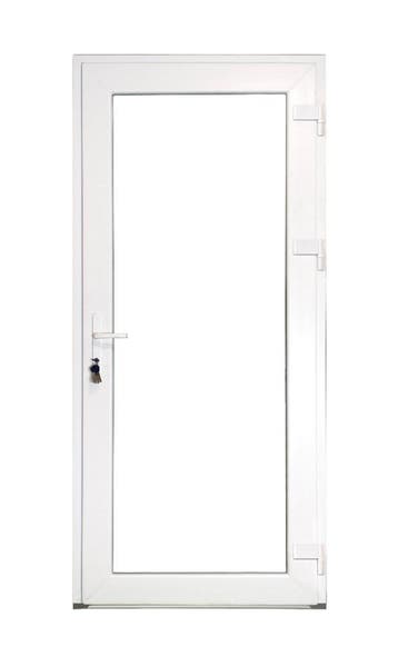 Deur volglas Premium Plus Drutex b98 x h215 cm wit L, Ophalen of Verzenden, Buitendeur