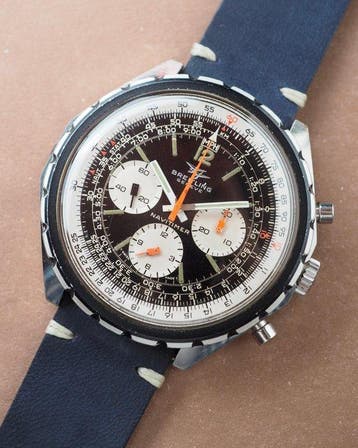 Breitling - Navitimer Rare “Pizza” Big Case / Twin-Jet Logo