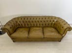 Sofa - Chesterfield - Leder, Hout, Antiek en Kunst