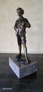Francesco Parente (1885-1969) - sculptuur, Scugnizzo