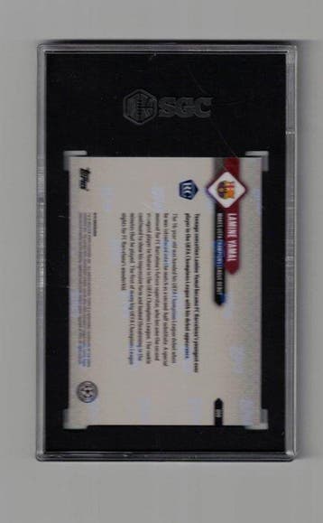 2023 Topps UEFA Champions League Lamine Yamal 009, Nieuw