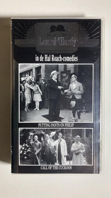 LAUREL & HARDY IN DE HAL ROACH-COMEDIES PUTTING PANTS ON, Gebruikt