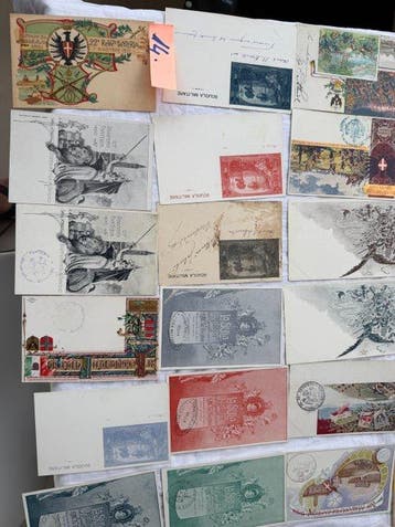 Italië - Militair, Wereldoorlog 1, Afrika - Ansichtkaart, Gelopen