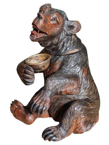 Tabakspot - Hout - Black Forest Bear