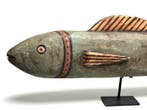 Grande marionnette poisson à double face - 66 cm - Bozo -